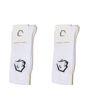 Calze Crew Unisex - Pack x2 bianco